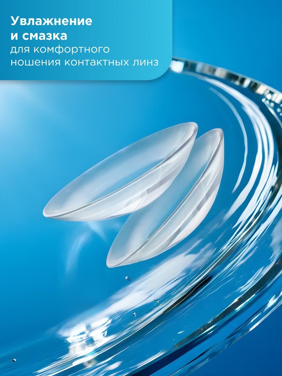Офтальмикс БИО Fresh Eyes увлажняющие капли для глаз 15 мл, для всех типов контактных линз — фото 1