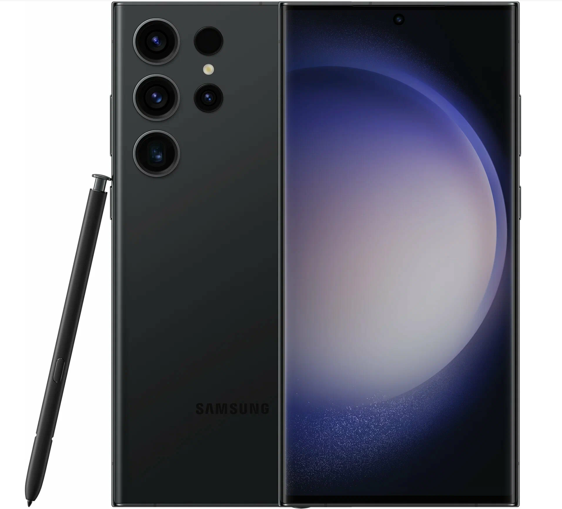 Смартфон Samsung Galaxy S23 Ultra, 12 ГБ/512 ГБ памяти, Чёрный цвет