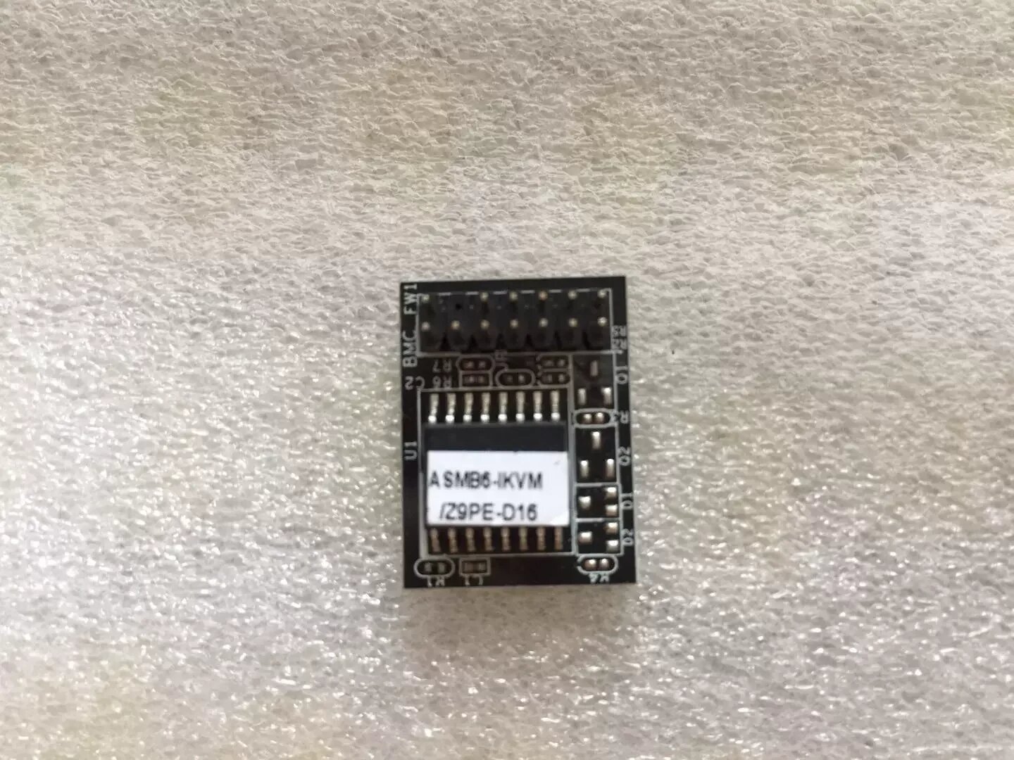 Подходит для 1 шт. S-ASUS ASMB6-iKVM remote management module поддерживает материнскую плату Z9PA-D8 WS