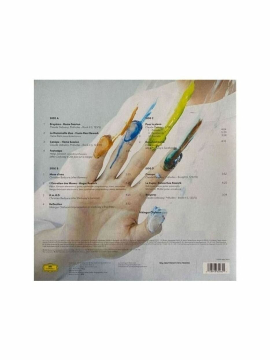 Виниловая пластинка Vkingur lafsson Reflections 2LP Limited Edition, Stereo, Crystal Clear vinyl Still Sealed,