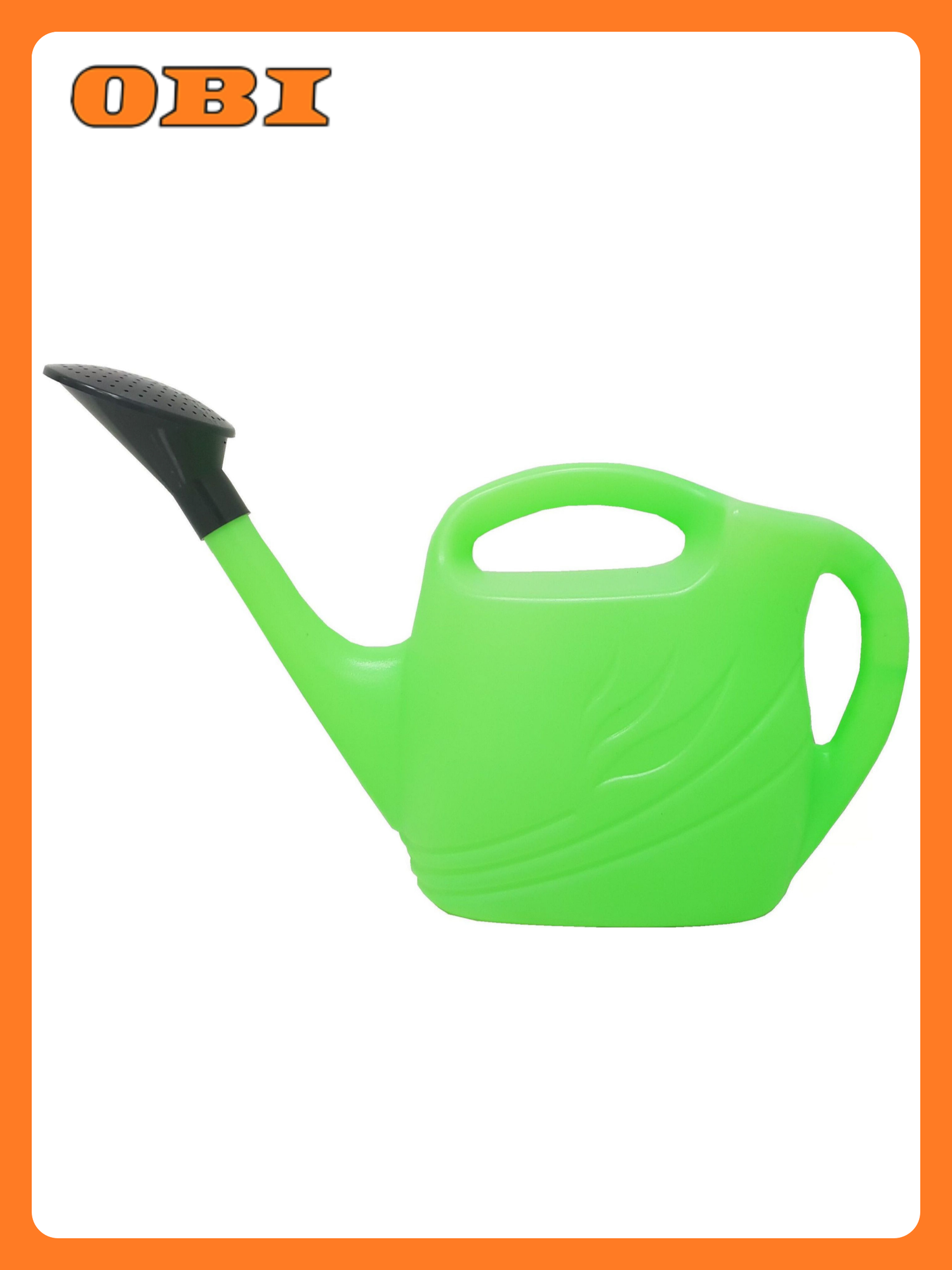 Лейка садовая Гардения пластик 5 л салатовая