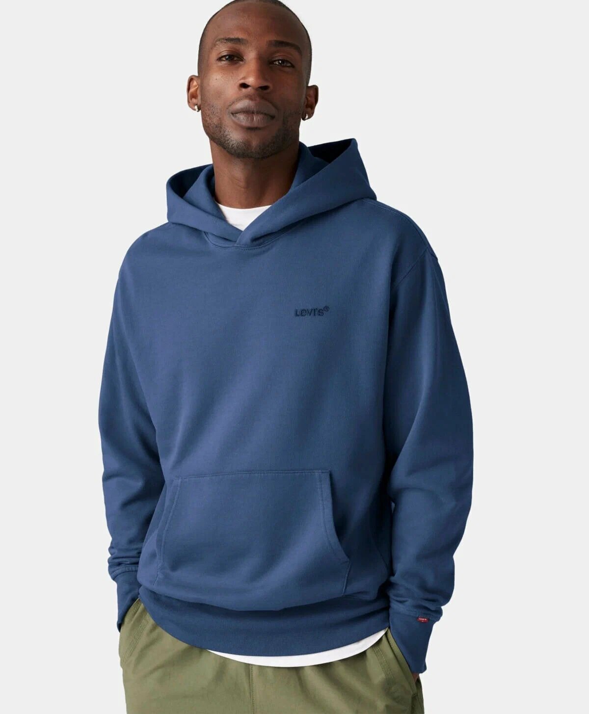 Худи Levi's, размер M, , синий — фото 1