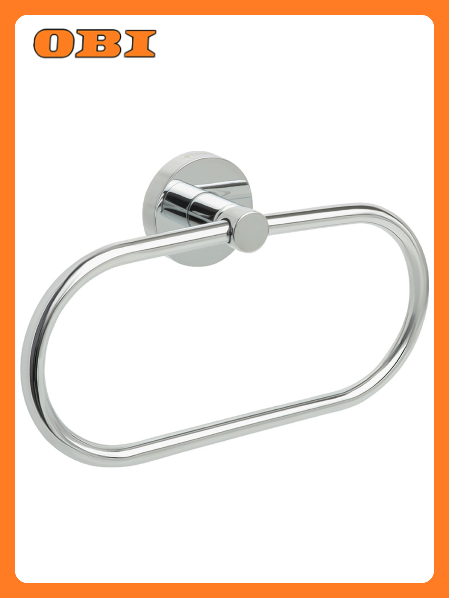 Полотенцедержатель Fixsen Comfort Chrome сталь хромированный 21x13x5 см