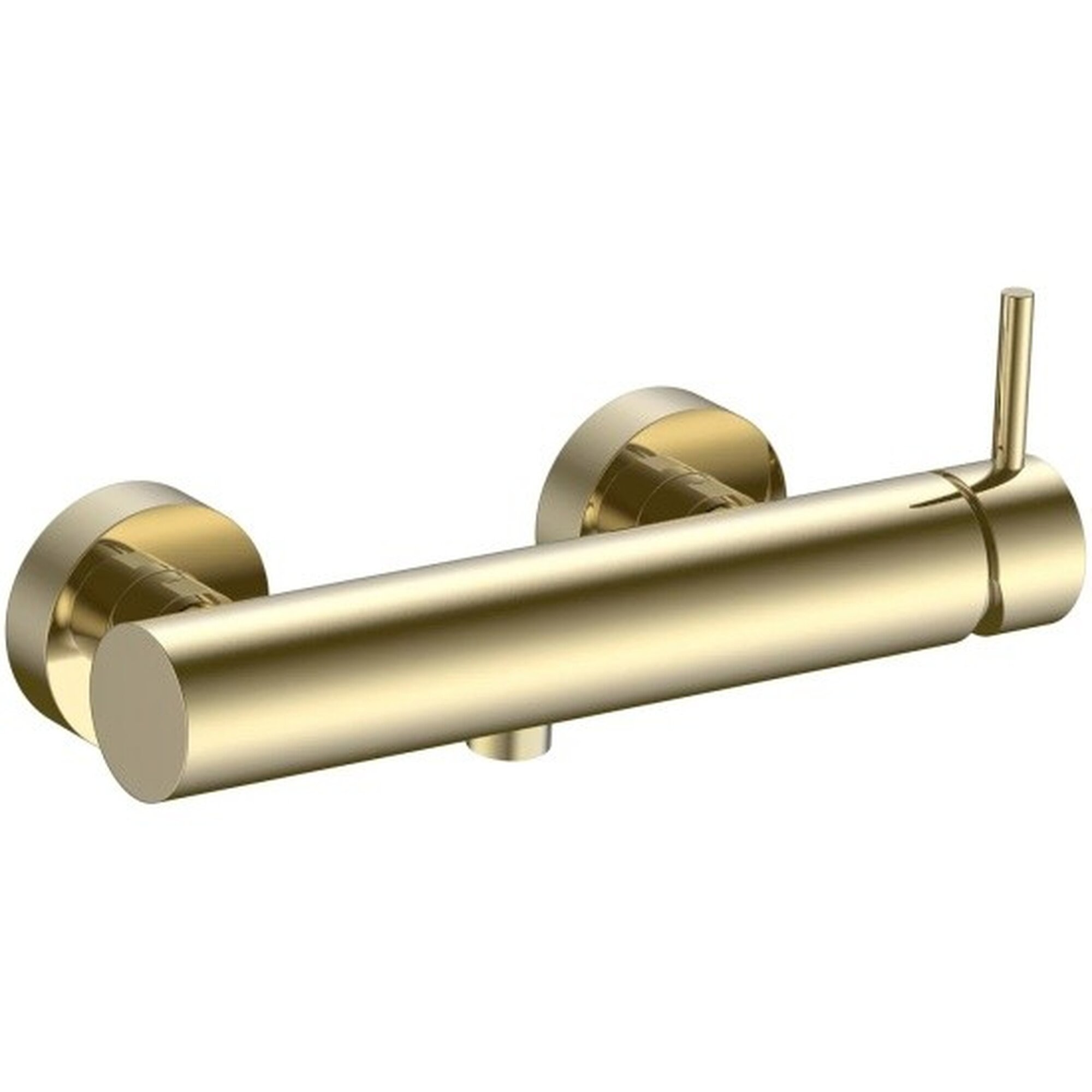 Смеситель для душа AQUAme AQM6213BG, латунь, рычажное управление, брашированное покрытие