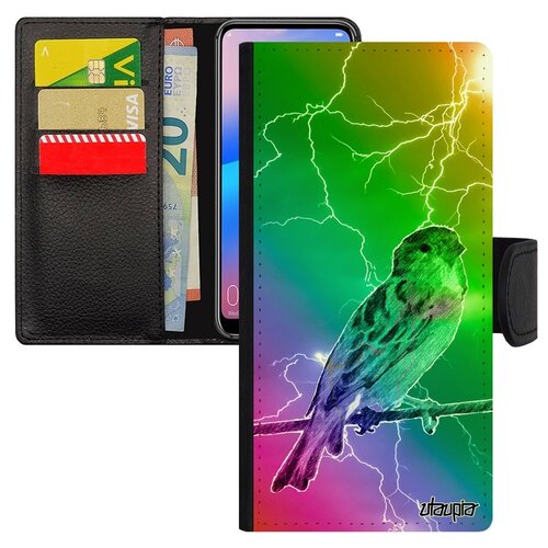 фото Чехол-книжка на мобильный redmi 6a, "воробей" воробьишка воробушек utaupia