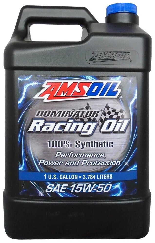 Моторное масло AMSOIL DOMINATOR® Synthetic Racing Oil SAE 15W-50 (3,784л)