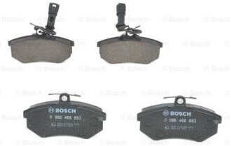 Дисковые тормозные колодки передние Bosch 0986466693 для Audi 100 (4 шт.)