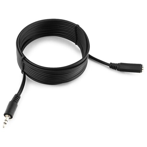Удлинитель Cablexpert mini Jack 3.5 mm - mini Jack 3.5 mm (CCA-423), 1 шт., черный