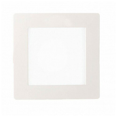 Светильник IDEAL LUX Groove 10W Square 3000K, LED, 10 Вт, 3000, теплый белый, цвет арматуры: белый, цвет плафона: белый