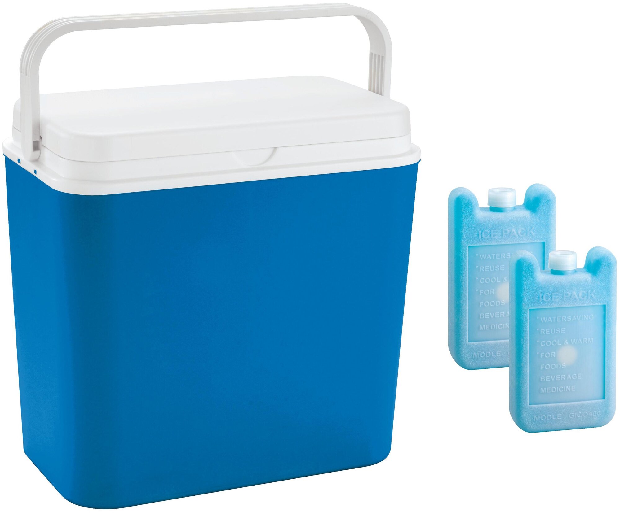 Термобокс, термоконтейнер 3702 на 24 л с аккумуляторами холода (2 шт)