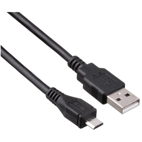 кабель exegate usb microusb ex191088rus 1 8 м черный Кабель ExeGate USB - microUSB (EX191088RUS), 1.8 м, черный