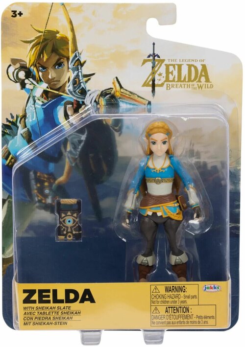 Фигурка The Legend of Zelda: Breath of the Wild - Zelda with Sheikah Slate от Jakks Pacific