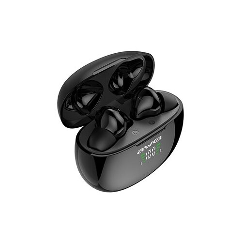 фото Беспроводные наушники awei t15p, black