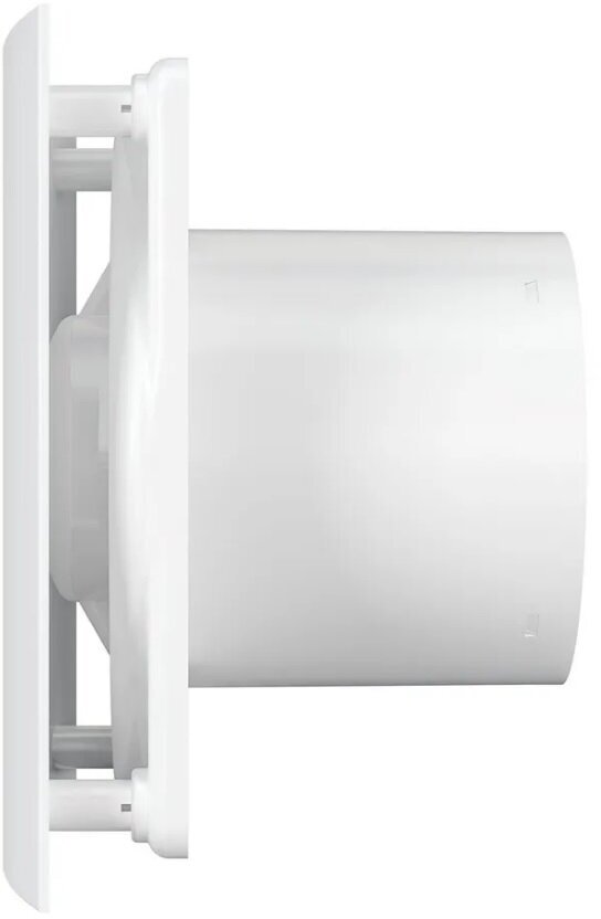 Вентилятор вытяжной для ванной/кухни/душевой Era Quadro 4, D100 16В со сменной панелью 172х172мм Черника - фотография № 4