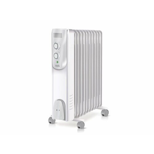Масляный радиатор Ballu BOHEX-11 2023 22 кВт 27 м колеса в комплекте белый 719900₽