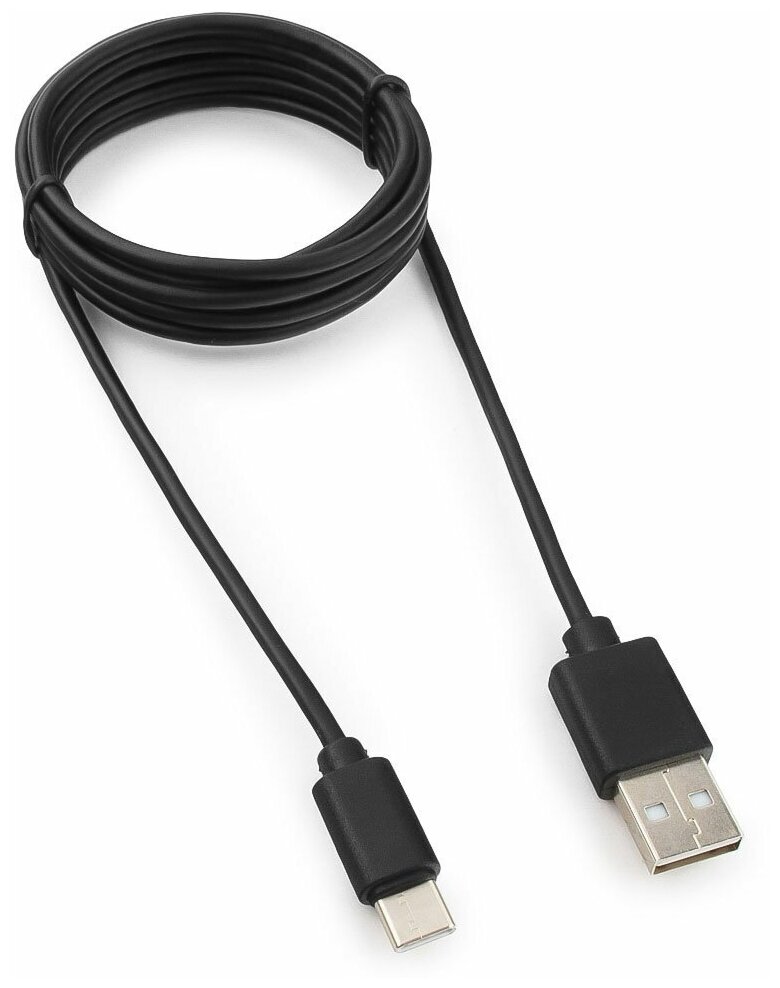 Кабель Гарнизон USB - USB Type-C (GCC-USB2-AMCM-6), 1.8 м, черный