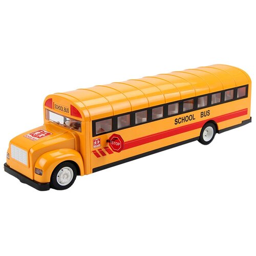 автобус double eagle school bus e626 003 1 18 33 см желтый Автобус Double Eagle School Bus (E626-003), 1:20, 33 см, желтый