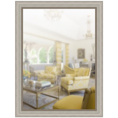фото Зеркало в широкой раме 60 x 80 см, модель p054058 аурита
