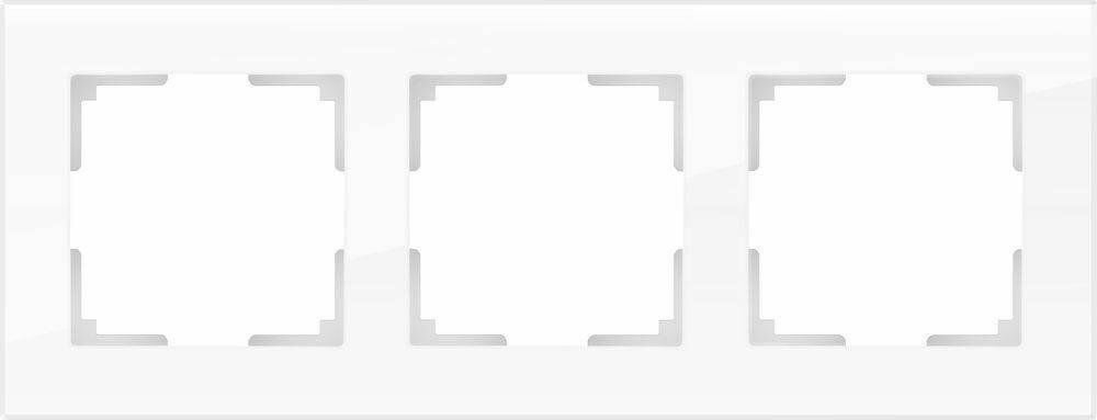 Рамка на 3 поста Werkel FAVORIT W0031101 4690389159749 - фото №6