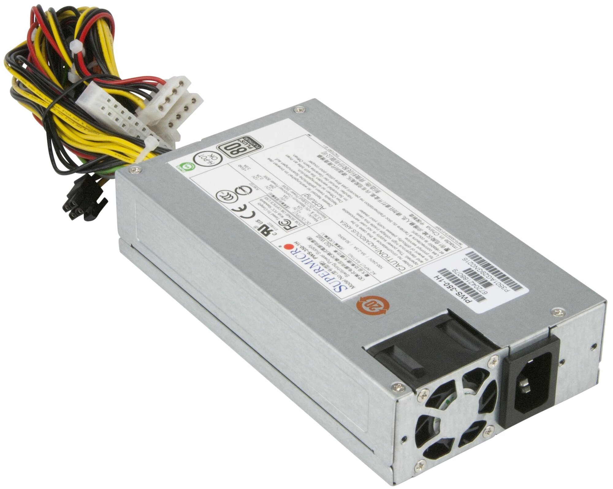 Для серверов SuperMicro Блок Питания SuperMicro PWS-350-1H 350W