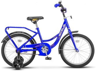 Детский велосипед STELS Flyte 18 Z011 (2018) синий 12" (требует финальной сборки)