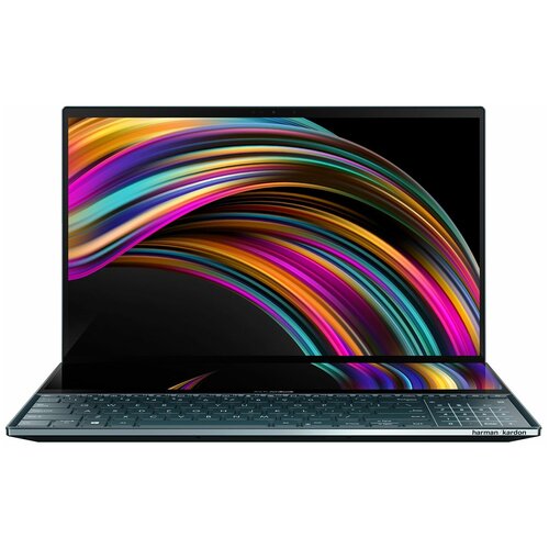 фото Ноутбук asus zenbook pro duo ux581lv-h2025r (90nb0rq1-m02150), темно-синий