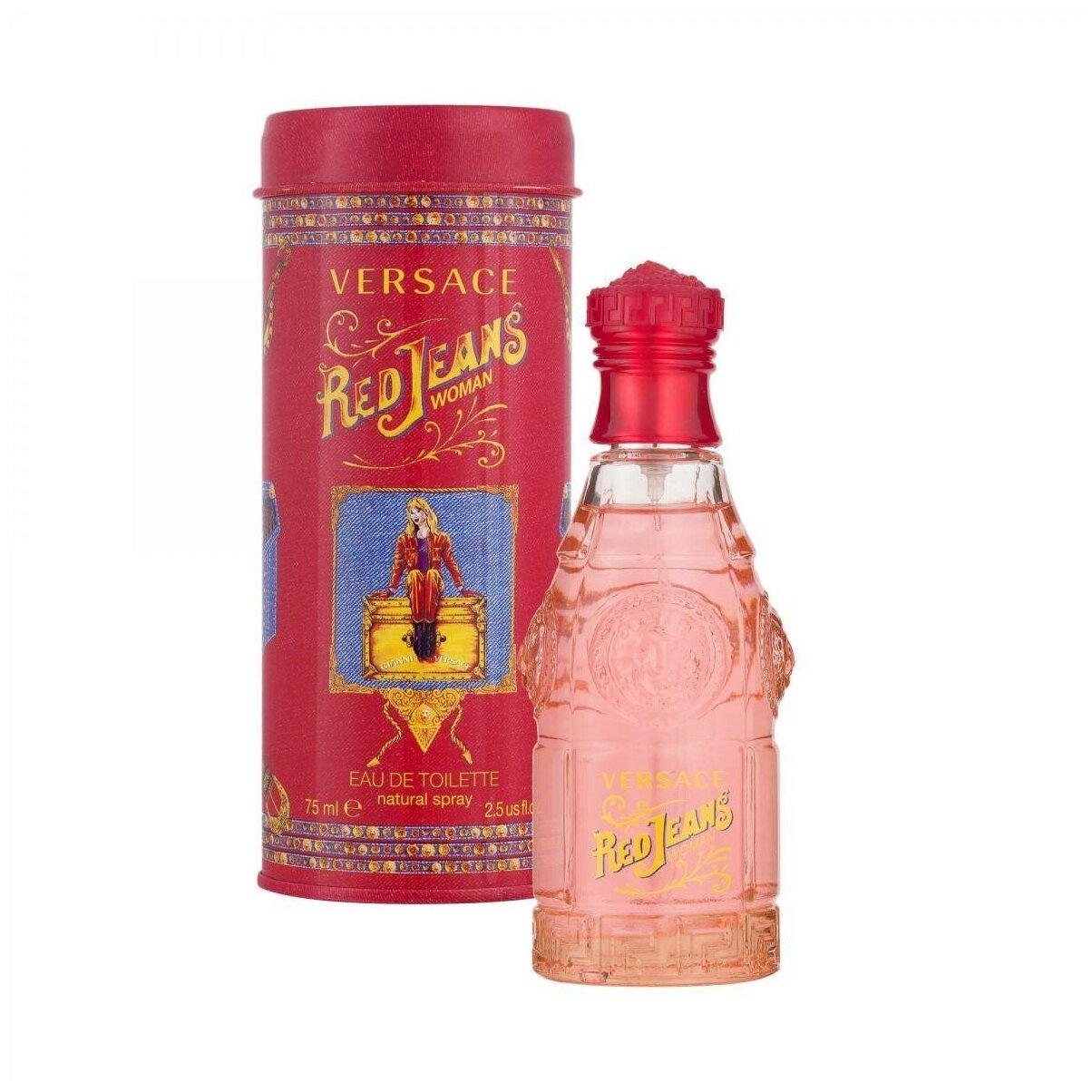 Versace Женский Red Jeans Туалетная вода (edt) 75мл