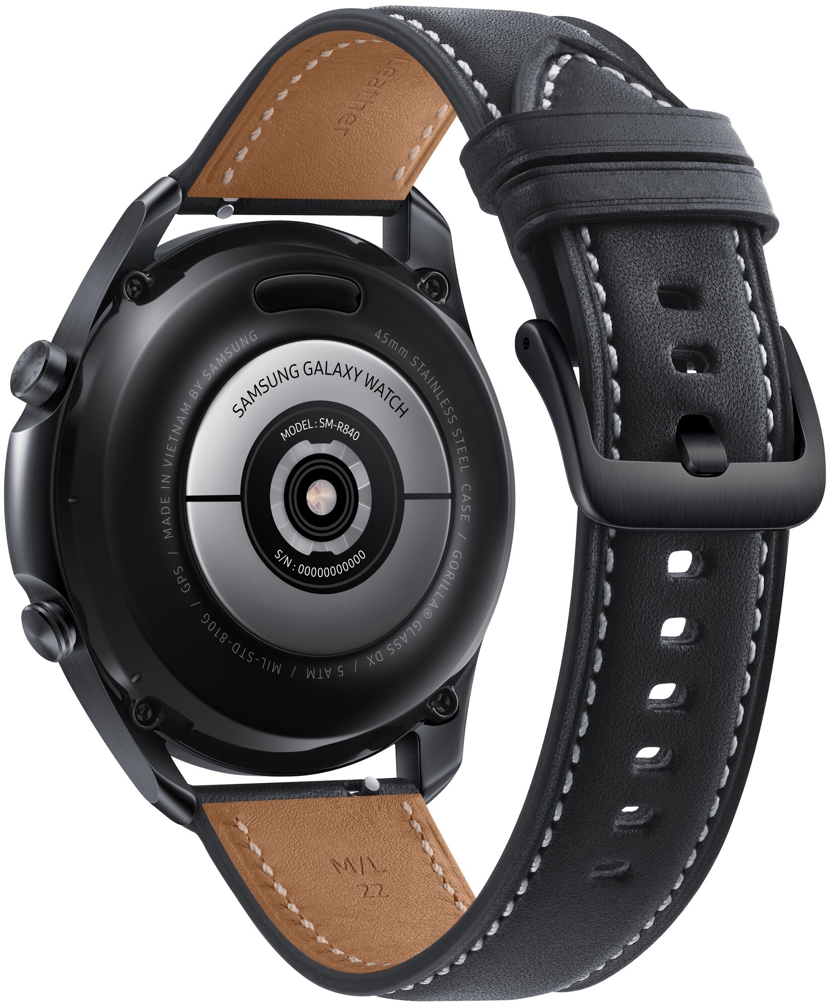 Смарт-часы SAMSUNG Galaxy Watch 3 41мм, 1.2", бронзовый / розовый [sm-r850nzdacis] - фото №2