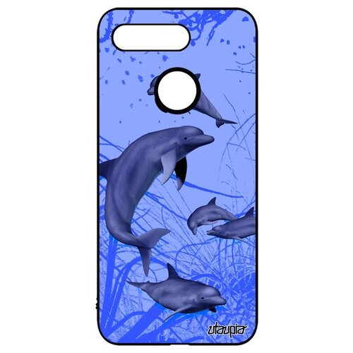 фото Чехол на смартфон honor v20 / view 20, "дельфины" косатка морские utaupia