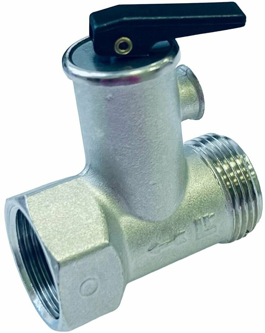 Клапан предохранительный для водонагревателей 3/4" 85 Бар Италия с рычажком 469446 (180405)