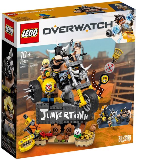 Конструктор LEGO Overwatch 75977 Крысавчик и Турбосвин, 380 дет.