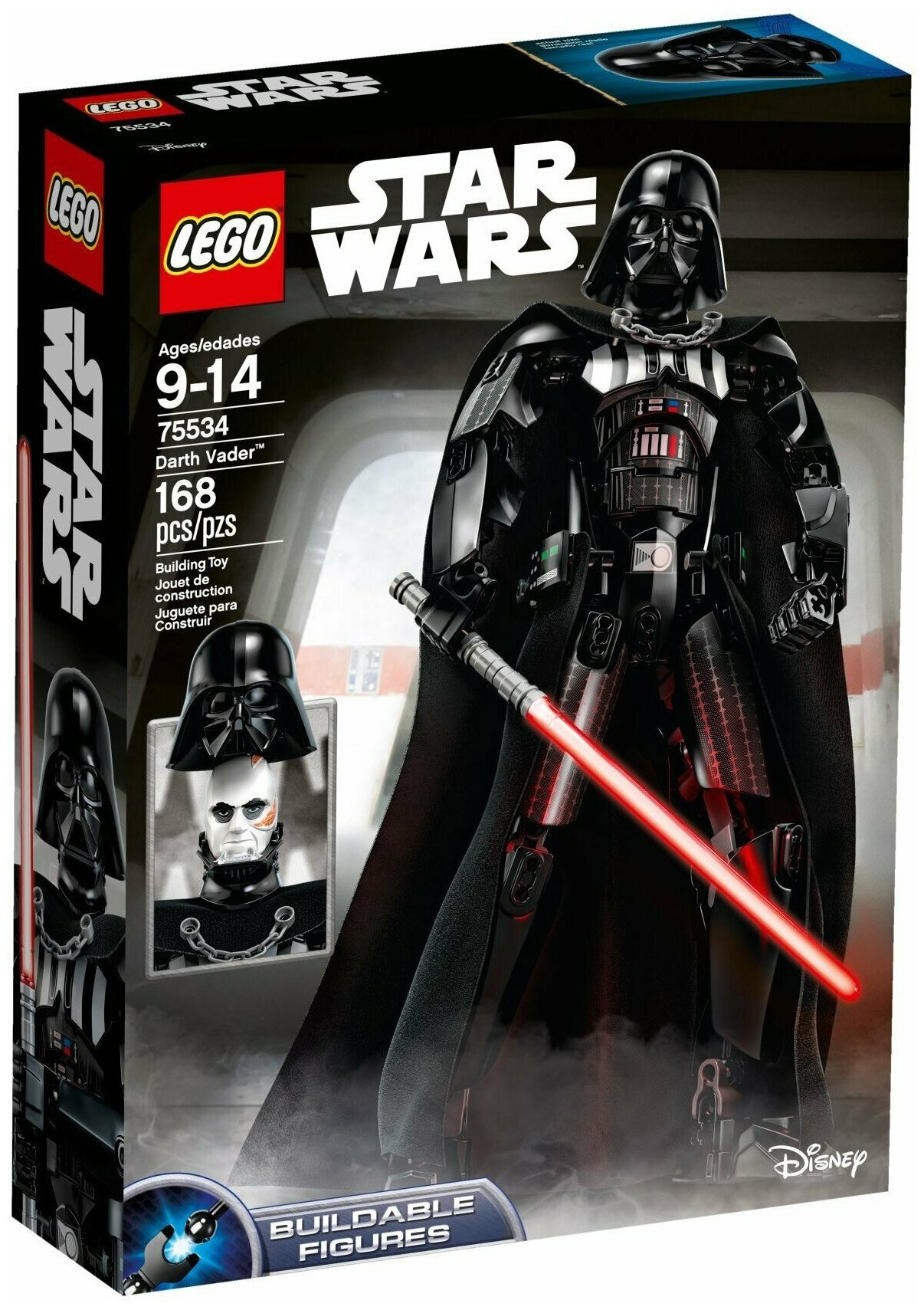 Конструктор LEGO Star Wars 75534 Дарт Вейдер, 168 дет.