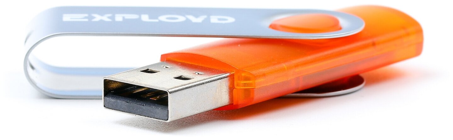 USB флэш-накопитель EXPLOYD 32GB 530 красный - фотография № 4