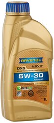 Синтетическое моторное масло Ravenol DXG SAE 5W-30, 1 л