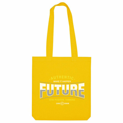 Сумка шоппер Us Basic, желтый future future