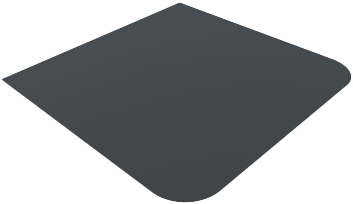 Лист напольный Везувий, 2мм, черный 1000x1000x2 R135