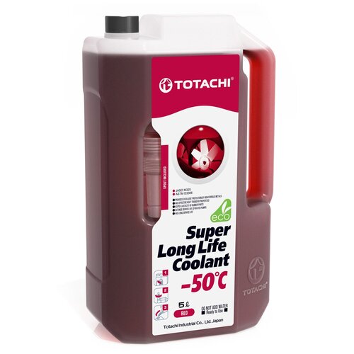 TOTACHI 41905 Охлаждающая жидкость TOTACHI SUPER LLC Red -50C 5л