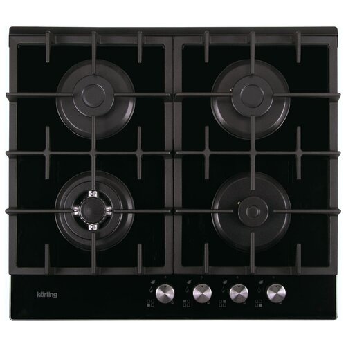Газовая варочная панель Korting HGG 635 CTN черный 2679000₽