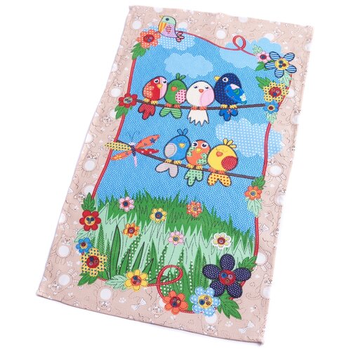 фото Полотенце вафельное pastel 012256 36х60 см, праздничное la pastel
