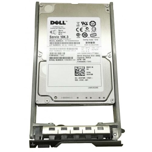 Жесткий диск Dell 0C975M 300Gb SAS 25 HDD 2024000₽
