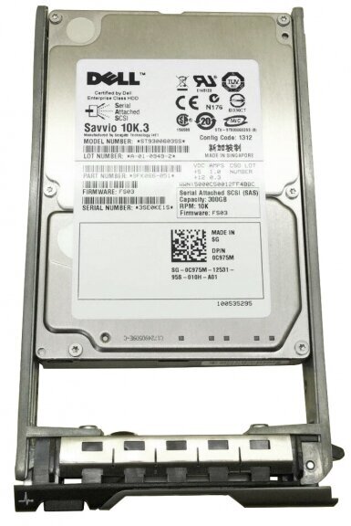 Жесткий диск Dell 0C975M 300Gb SAS 2,5" HDD