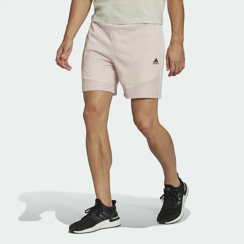 Шорты adidas, размер 44, розовый