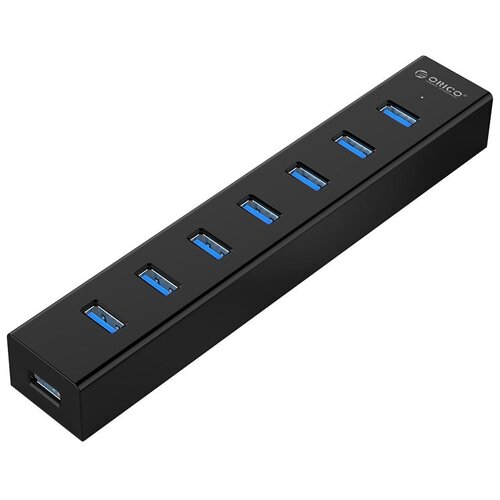 USB-концентратор ORICO H7013-U3 разъемов 7 100 см черный 352500₽