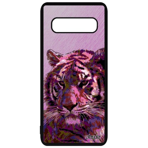 фото Чехол на телефон galaxy s10 plus, "царь тигр" свирепый джунгли utaupia