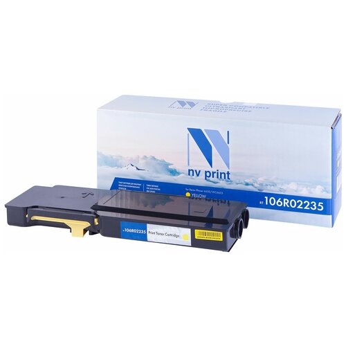 Картридж NV Print 106R02235 для Xerox, 6000 стр, желтый картридж xerox 106r02235 6000 стр желтый