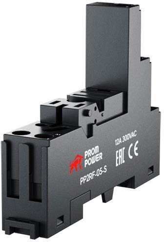 Колодка Prompower PP2RF-05-S для реле PG2R1-S (однополюсное), винтовые клеммы - фотография № 2