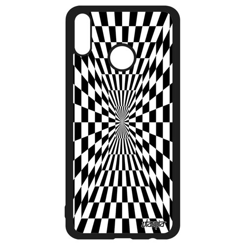фото Чехол для мобильного honor 8x, "иллюзия шахмат" картинки эффект utaupia