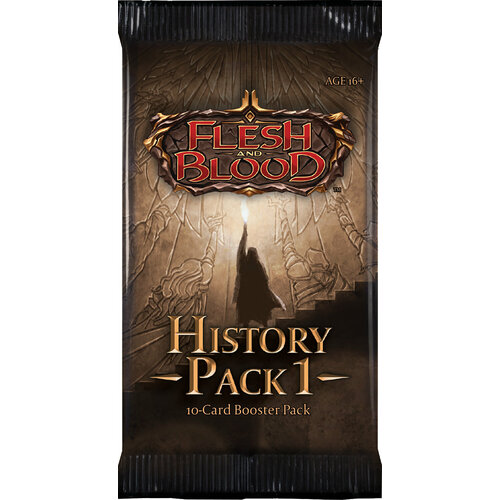 Flesh and Blood TCG: Бустер издания History pack 1 на английском языке набор marvis 6 flavours pack 1 шт