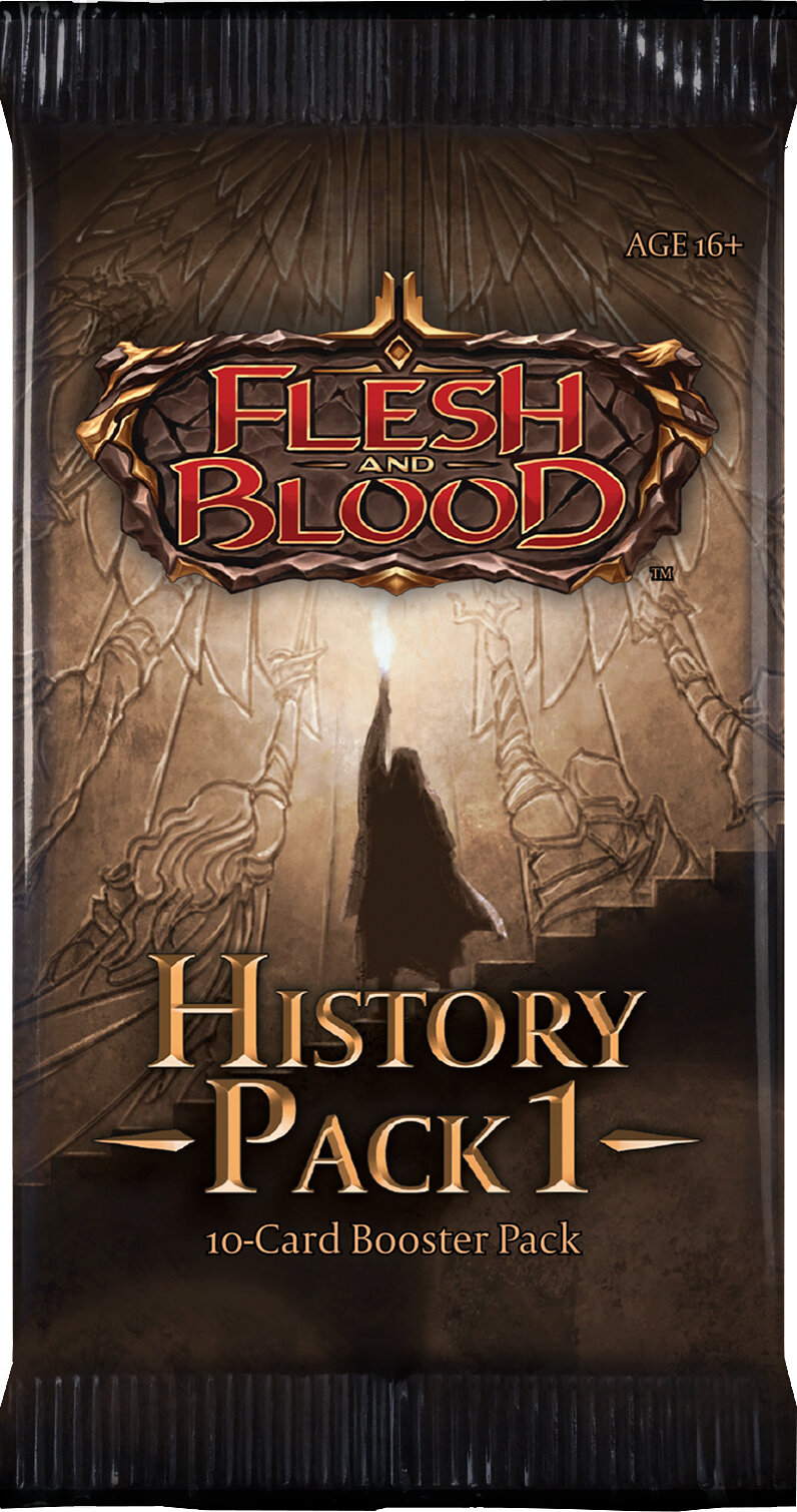 Flesh and Blood TCG: Бустер издания History pack 1 на английском языке