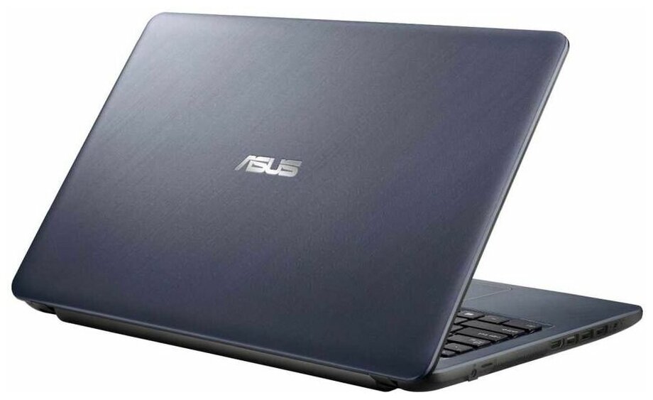 156 Ноутбук ASUS VivoBook X543BA-DM624 1920x1080 AMD A4 9125 23 ГГц RAM 4 ГБ DDR4 SSD 256 ГБ AMD Radeon R3 Endless OS 90NB0IY7-M08710 серый